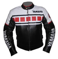 Yamaha veste en cuir de course
