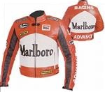 Marlboro Voraus Motorrad Lederjacke