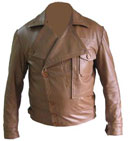 mens veste en cuir aniline souple élégant